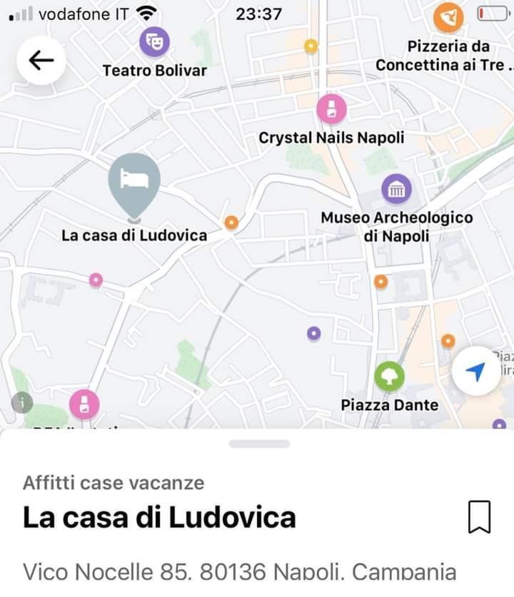 Апартаменты La Casa Di Ludovica Неаполь Экстерьер фото
